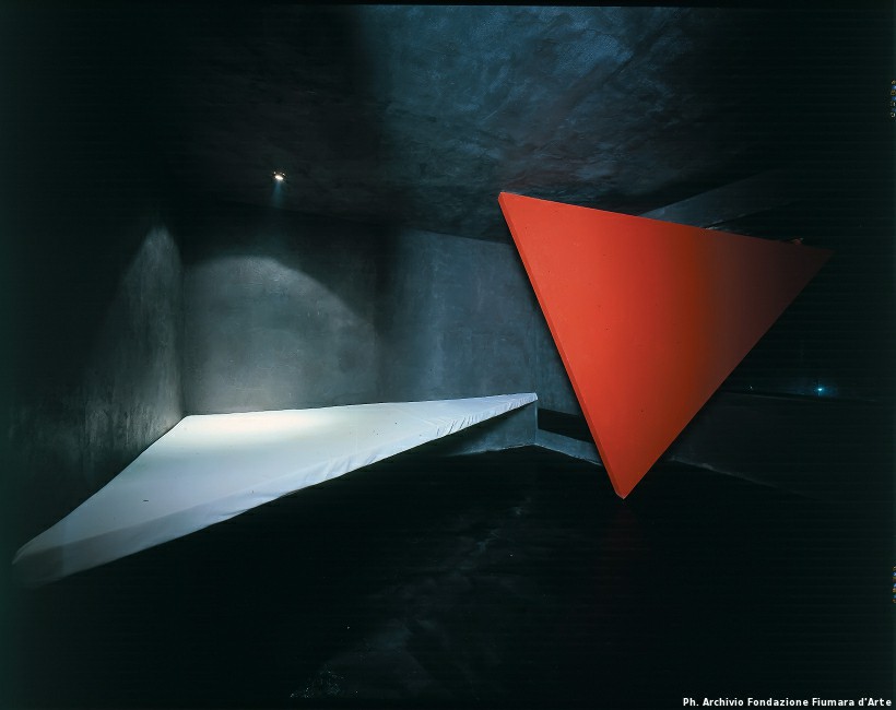 Mauro Staccioli, Castel di Tusa, 1993, foto 1