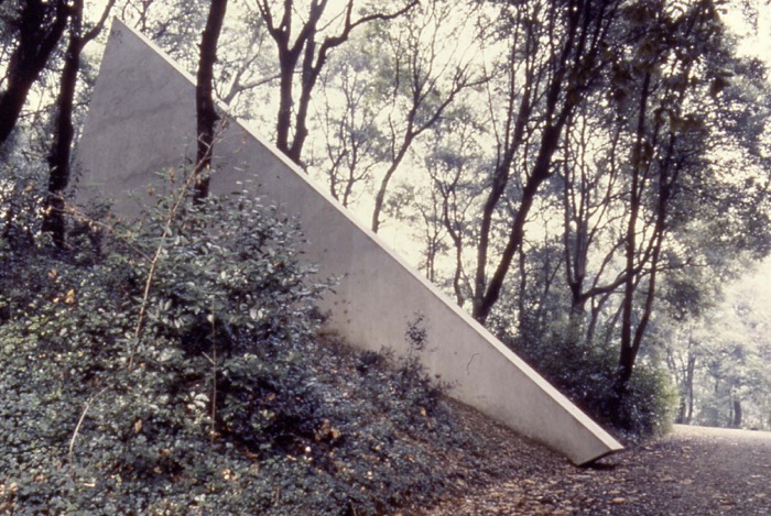 Mauro Staccioli, Celle 1982, foto 1