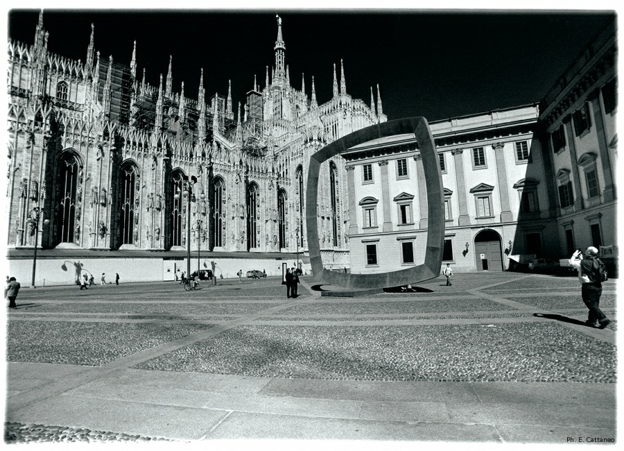 Mauro Staccioli, Milano, 2008, Fotografia