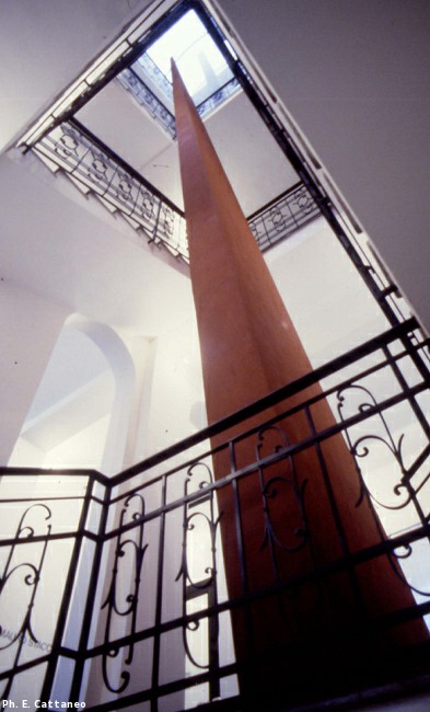 Mauro Staccioli, Mudima 1992, foto 1