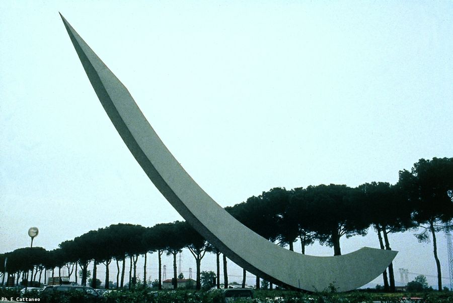 Mauro Staccioli, Prato 1988, foto 1