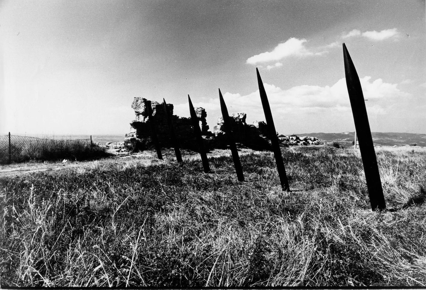 Mauro Staccioli, Volterra 1972