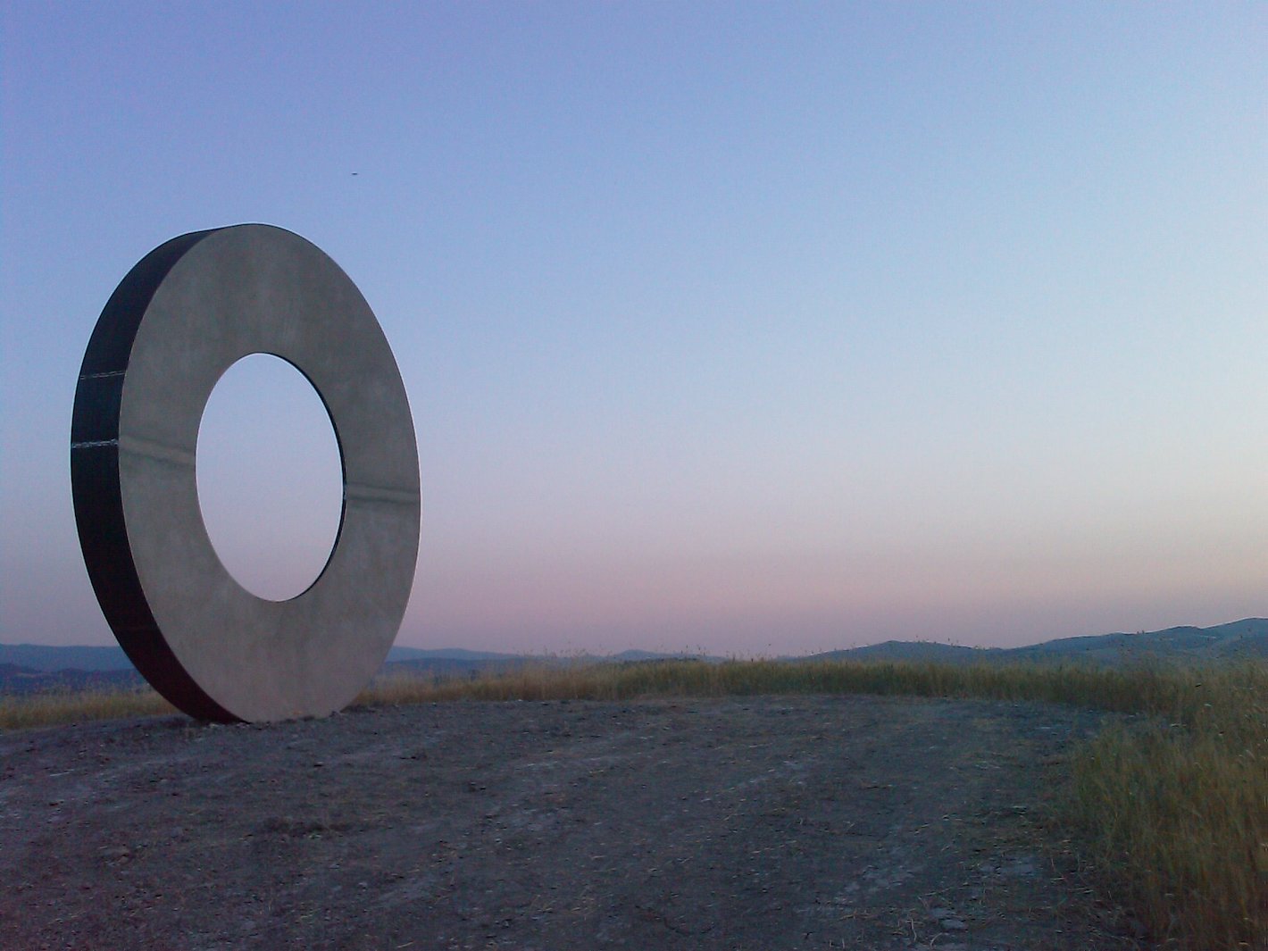 Mauro Staccioli, La Boldria, Volterra 2009, S. Borghesi