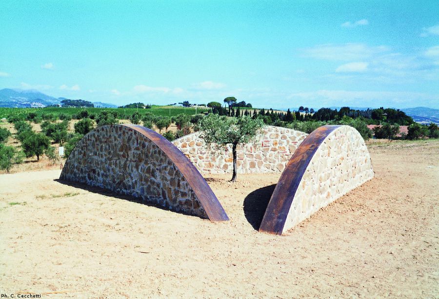 Mauro Staccioli, Brufa, 2004, foto 1