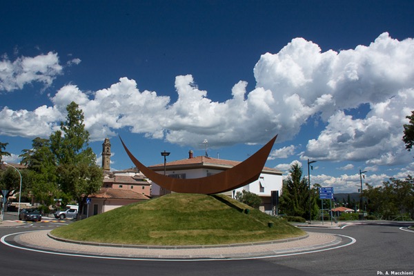 Mauro Staccioli, Pomarance, 2013, foto 2