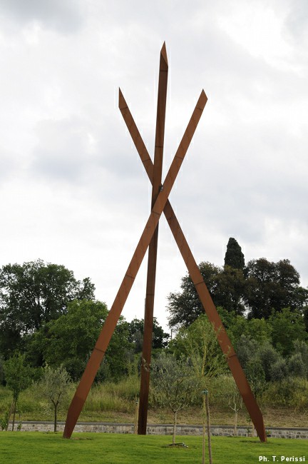 Mauro Staccioli, San Casciano, 2008, foto 2