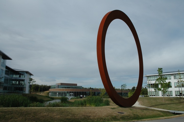 Mauro Staccioli, Val Saint-Quentin, 2008, foto 1