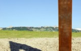 Portale 2009, corten steel, cm 1000x805x55, Fattoria di Lischeto Mauro Staccioli, Portale 2009, Volterra 2009, foto 3
