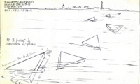 "Deriva", Artelaguna, 1995, Disegno progettuale, Credits Associazione Archivio Mauro Staccioli.